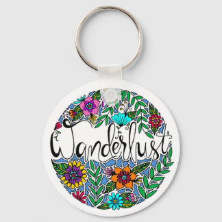 Wanderlust Key Ring