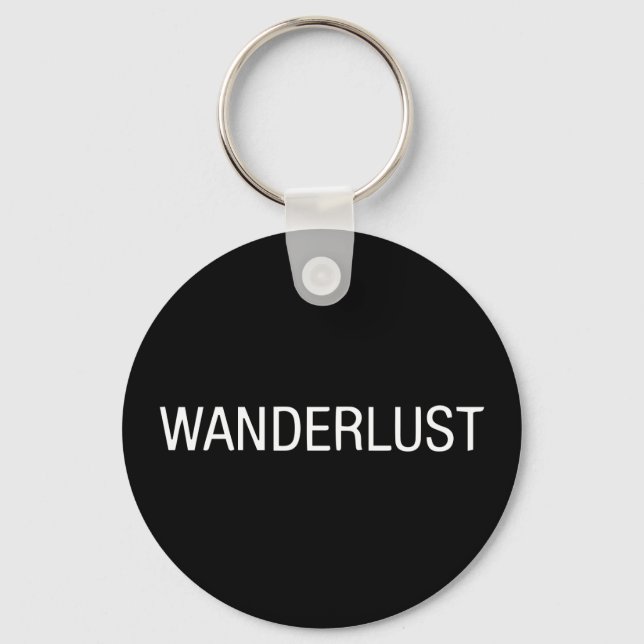 WANDERLUST KEY RING (Front)