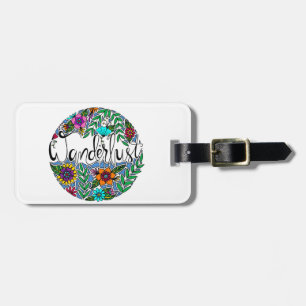 Wanderlust Luggage Tag