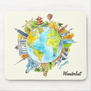 Wanderlust Mouse Pad