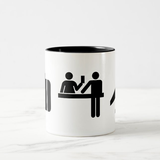 'Wanderlust' Pictogram Mug (Center)