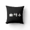 Wanderlust Pictogram Throw Pillow