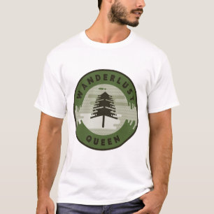 Wanderlust Queen_editable Texts T-Shirt