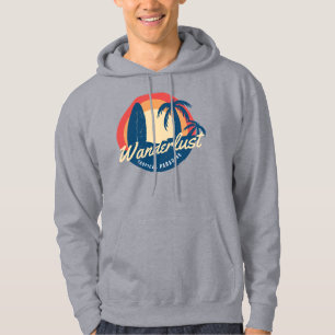 Wanderlust Tropical Paradise Hoodie
