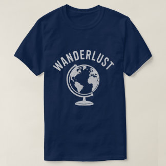 Wanderlust Vintage Globe Travel Explorer T-Shirt