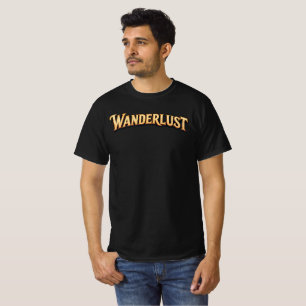 Wanderlust Vintage Mountain T-Shirt