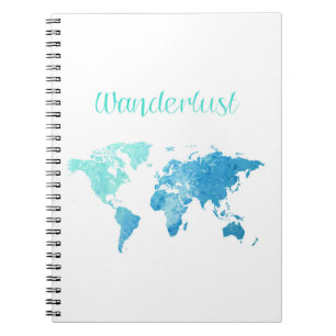 Wanderlust Watercolor Notebook