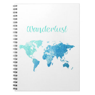 Wanderlust Watercolor Notebook