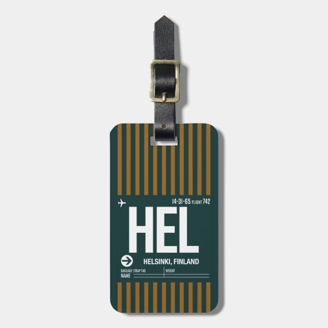 WanderTag - Luggage Tag (Front Vertical)