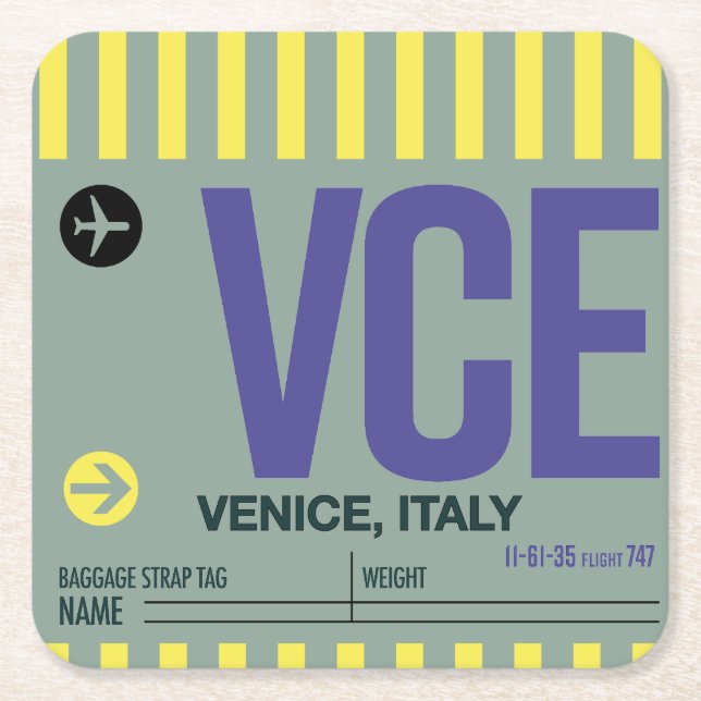 WanderTag Paper Coasters (Front)