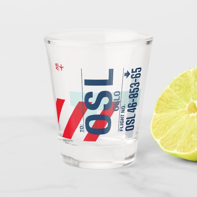 WanderTag Shot Glass (Front)