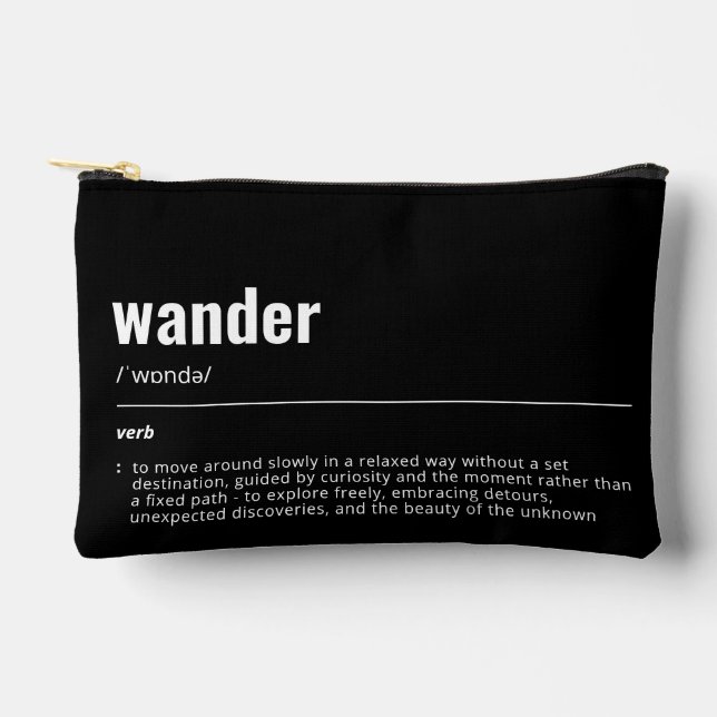 WanderTag - Wander Cable Pouch (Front)