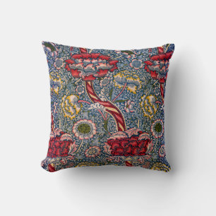 Wandle, 1884 by William Morris Cushion