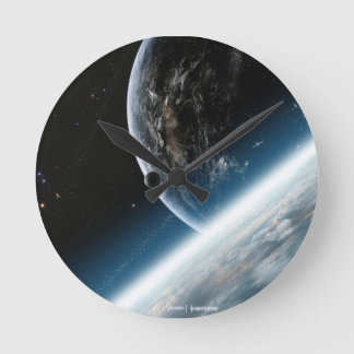 Wanduhr " Space Round Clock