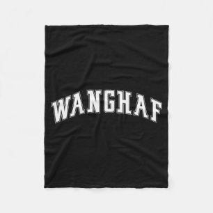 Wanghaf Meme Funny Graphic Design  Fleece Blanket