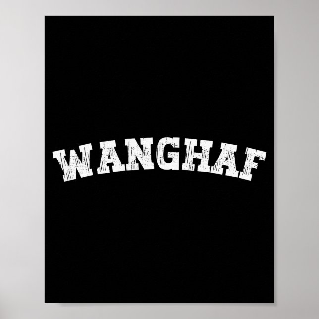 Wanghaf Meme Funny  Poster (Front)