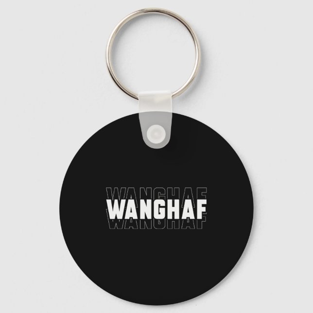 Wanghaf Meme Funny Sarcasm Quote Apparel  Key Ring (Front)