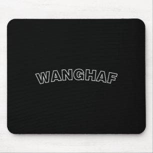 Wanghaf Shirt Wanghaf Funny Trendy Graphic Tee Mouse Pad