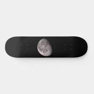 Waning gibbous moon phase NASA images Skateboard