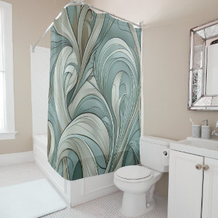 Waning Moons Shower Curtain
