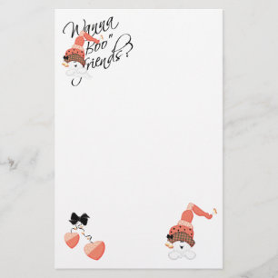 Wanna Boo Friends Stationery
