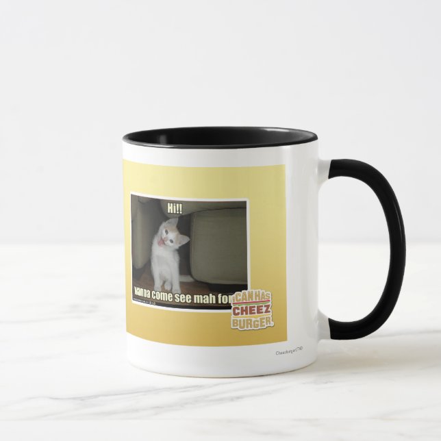 Wanna come see mah fort? mug (Right)
