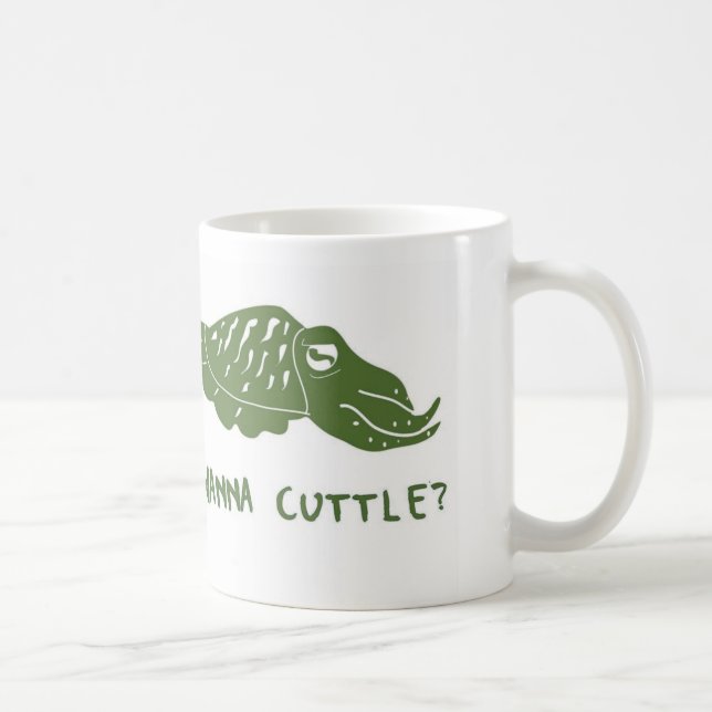 Wanna Cuttle? Mug (Right)