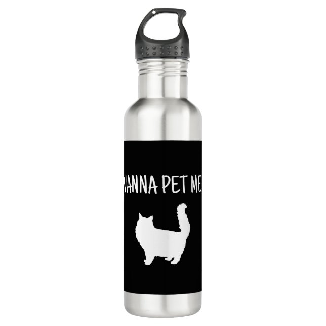 Wanna Pet  Me Cat 710 Ml Water Bottle (Front)