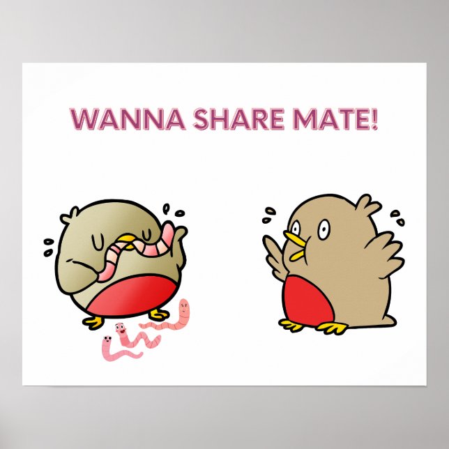 Wanna share mate! poster (Front)