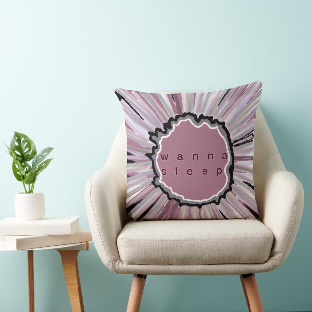 Wanna 💤 ? Sleep  Cushion (Chair)