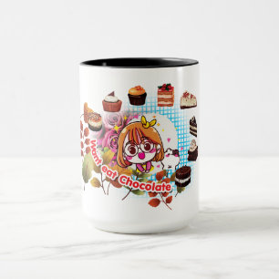 Want eat Chocolate Cake Mug