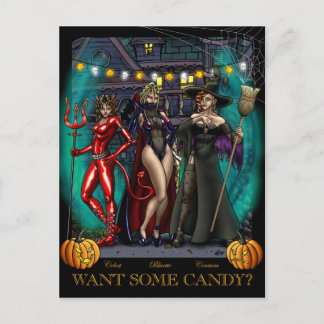 Want Some Candy Postcard