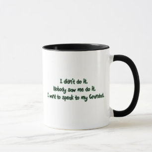 Want to Speak to Grandad Mug
