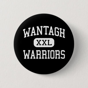 Wantagh - Warriors - High - Wantagh New York 6 Cm Round Badge