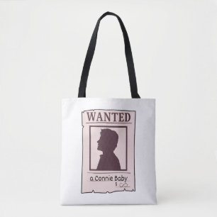 Wanted: A Connie Bby Poster Design Popular Tote Bag