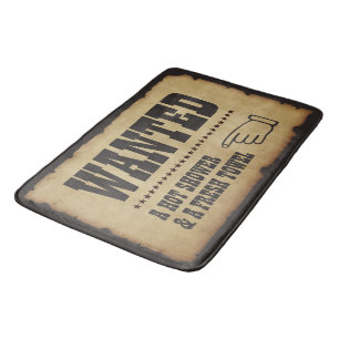 Wanted: A Hot Shower & A Fresh Towel Bath Mat