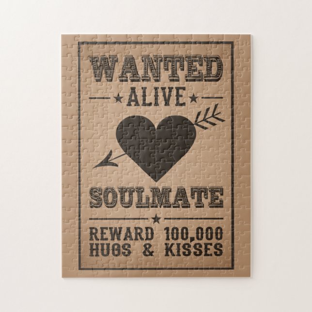 WANTED ALIVE: SOULMATE puzzle (Vertical)