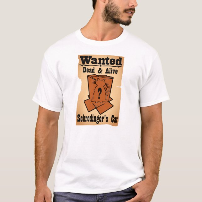 Wanted Cat T-Shirt (Front)