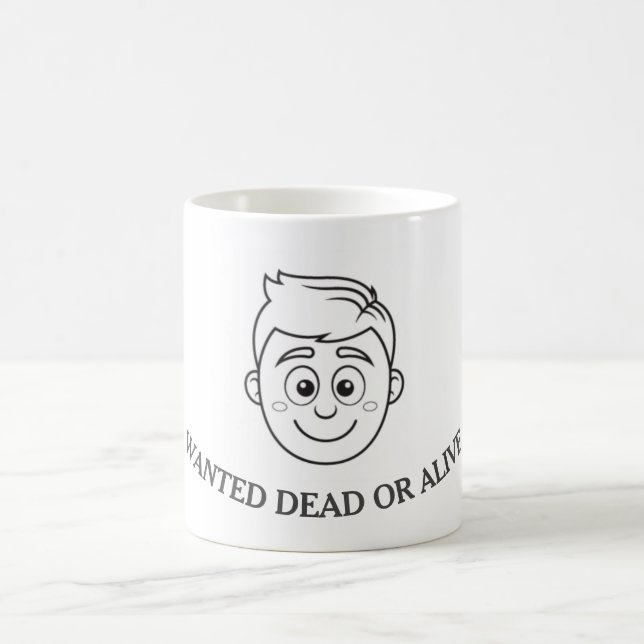 Wanted Dead or Alive Mug (Center)