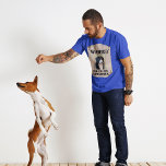 Wanted For Eating Homework Custom Dog Photo T-Shirt<br><div class="desc">This fun graphic t-shirt is ready to be customised with a photo of your dog (or any other pet) and is in the style of old fashioned western wanted poster with the text WANTED FOR EATING HOMEWORK.</div>