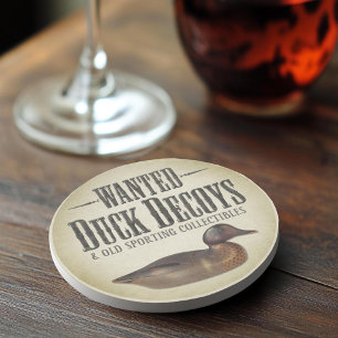 WANTED: Old Duck Decoys Coaster