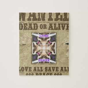 Wanted Peace Jigsaw Puzzle