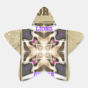 Wanted Peace, Love and Inspiration: Spread Harmony Star Sticker