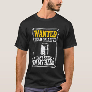 Wanted Poster 10MM Socket Jokes Humor Car Guy Car T-Shirt