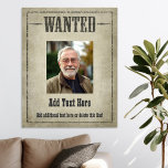 WANTED POSTER: customize this! Poster<br><div class="desc">Poster can be resized! Add photo and text. If it needs to be adjusted...  click on the EDIT THIS area to make changes.</div>