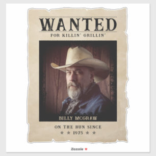 Wanted Poster Funny Vintage Photo