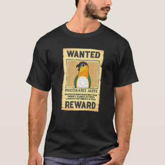 Wanted Poster Parrot I Black headed Caique T-Shirt