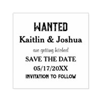 Wanted Poster Wedding 🤠 Custom 