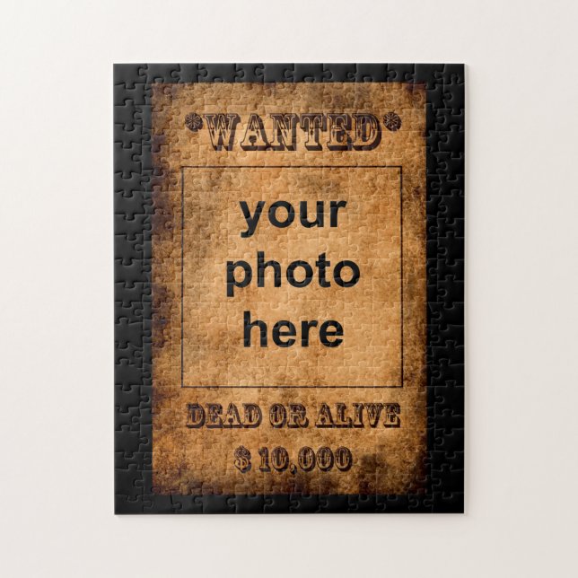 'Wanted' puzzle (Vertical)