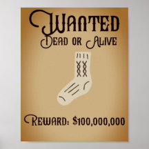 Wanted sock